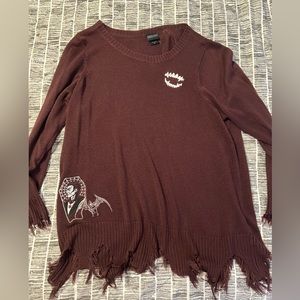 Torrid vampire sweater